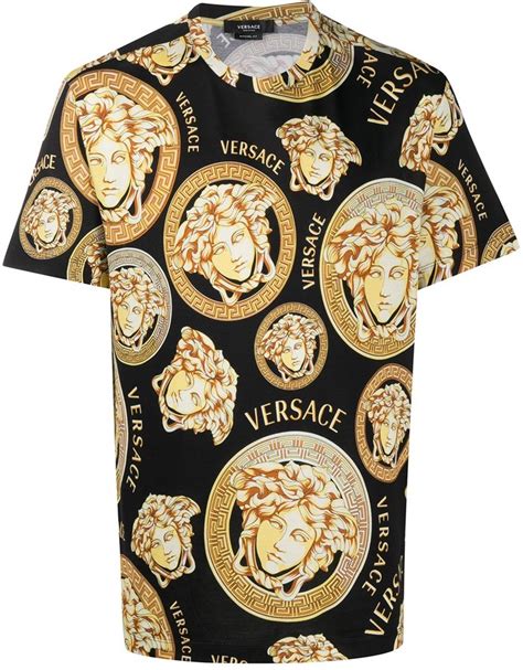 versace medusa blouse|versace medusa shirt men.